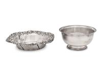 Two American Silver Bowls