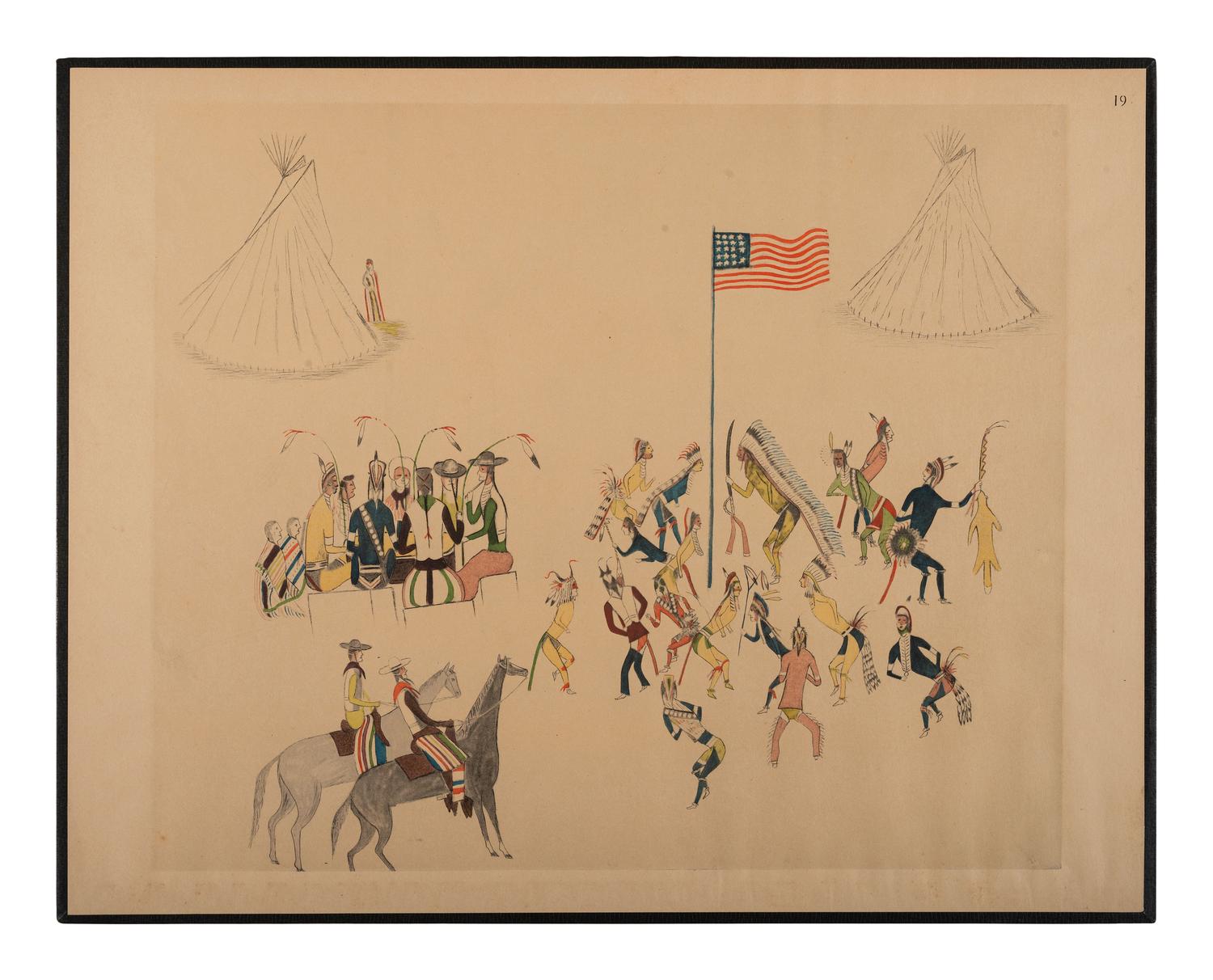 Sioux Indian Paintings