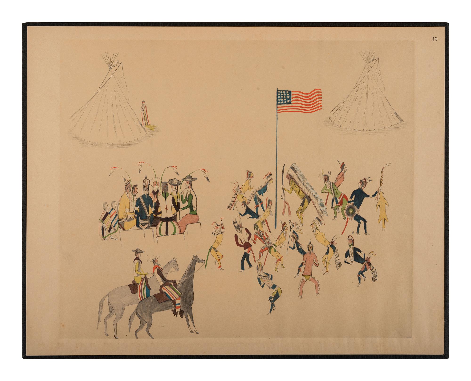 Sioux Indian Paintings
