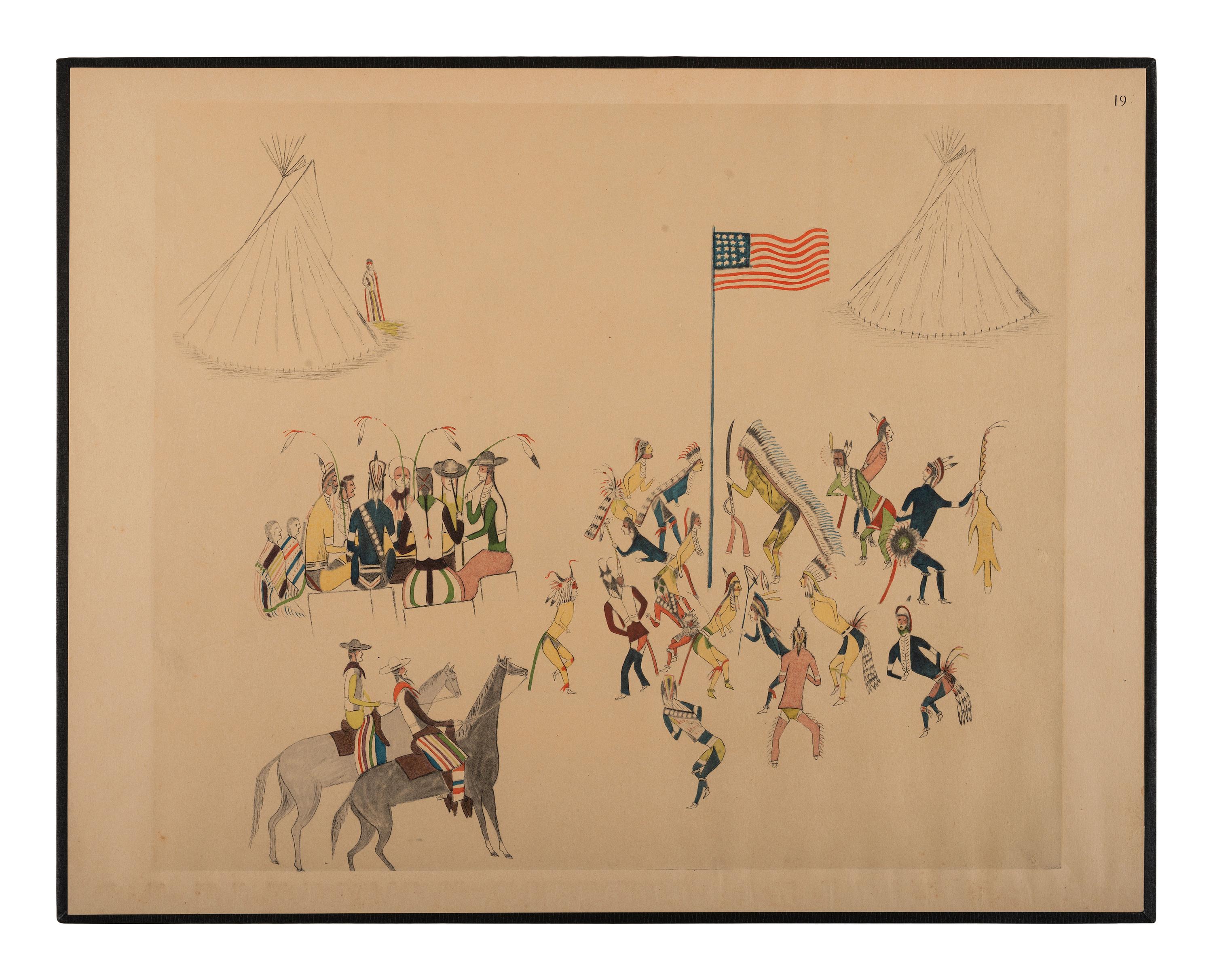 Sioux Indian Paintings