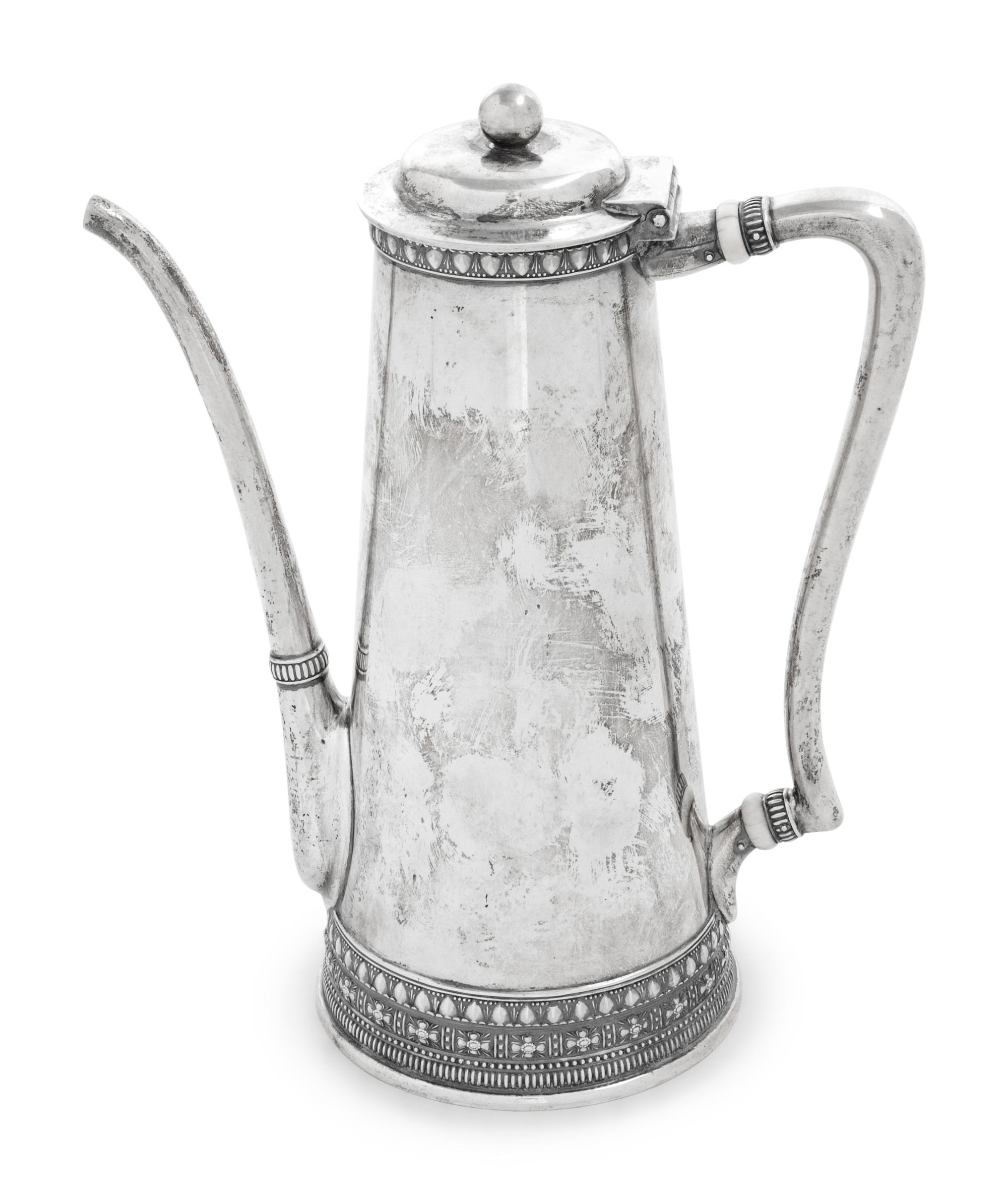 A Tiffany & Co. Silver Coffee Pot