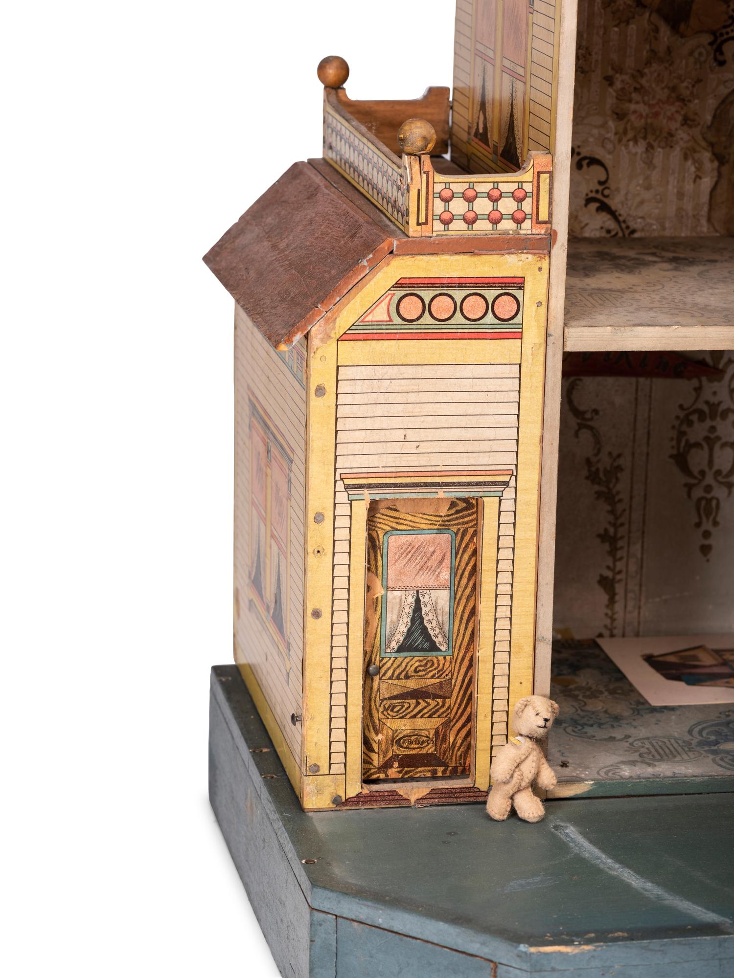 A Large R. Bliss Manufacturing Dollhouse