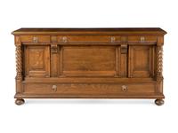 A Renaissance Revival Oak Serving Cabinet