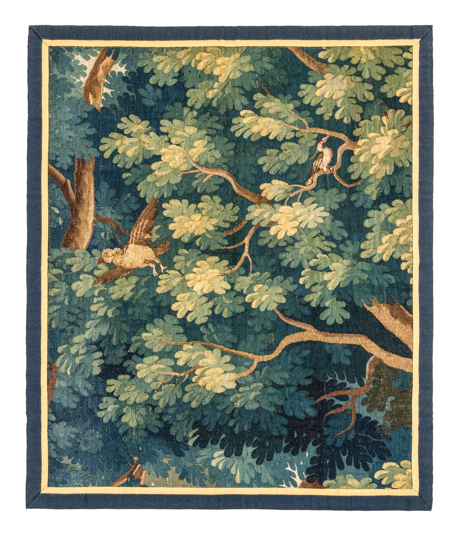 A Flemish Wool Tapestry Fragment