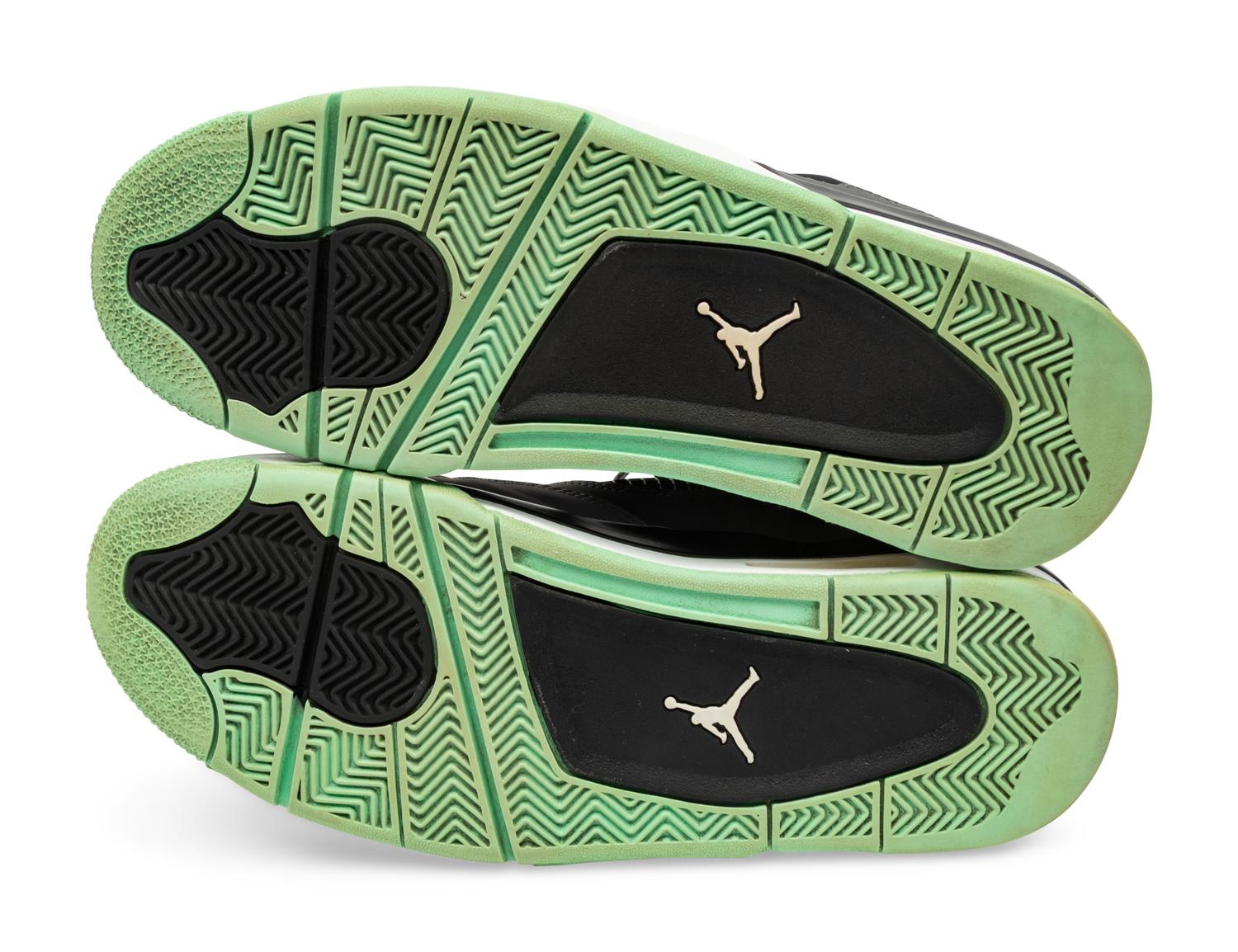 Jordan 4 Retro Green Glow