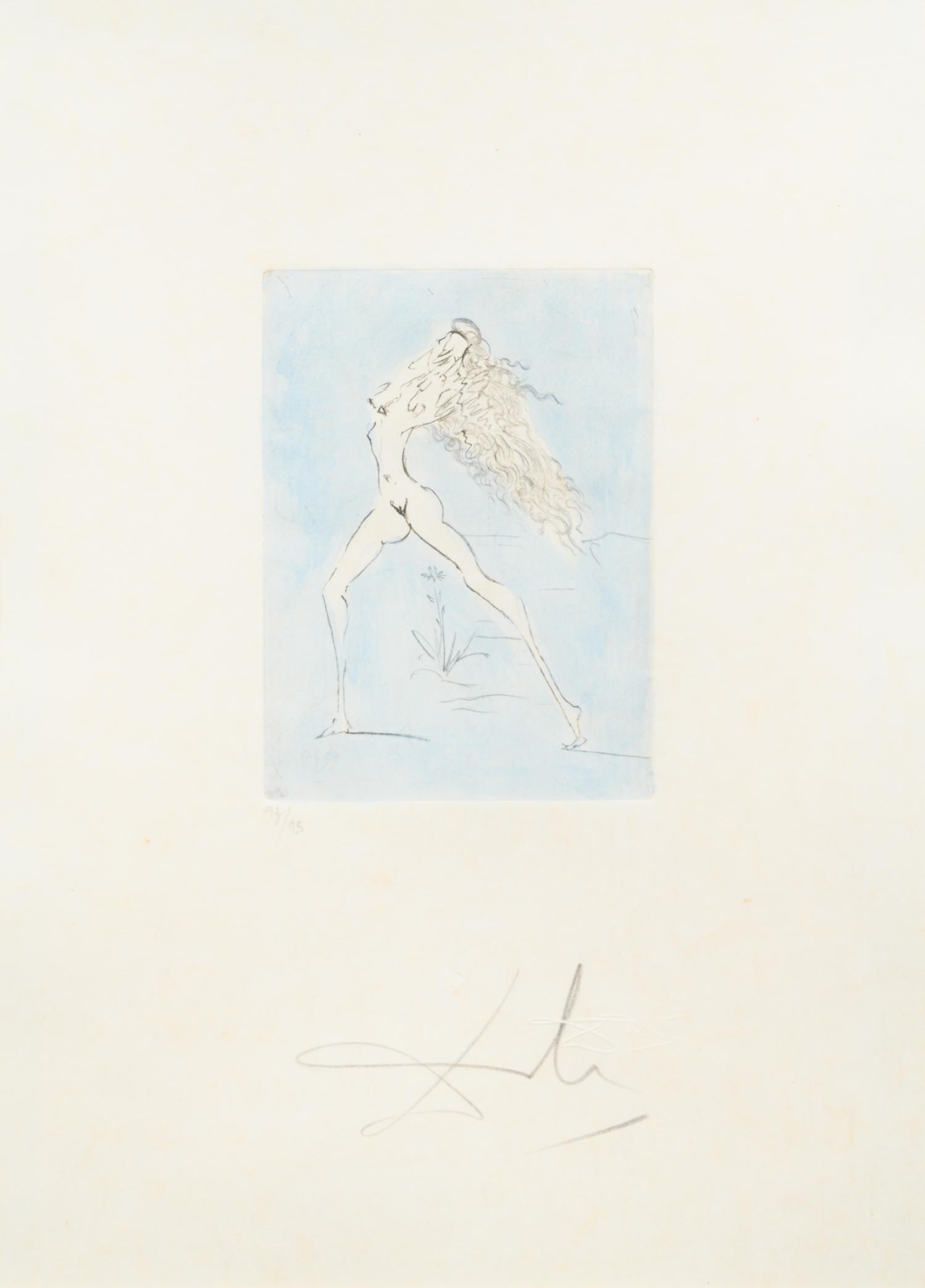 Petites Nus (from Apollonaire ) (a group of 7 prints from the portfolio of 8)