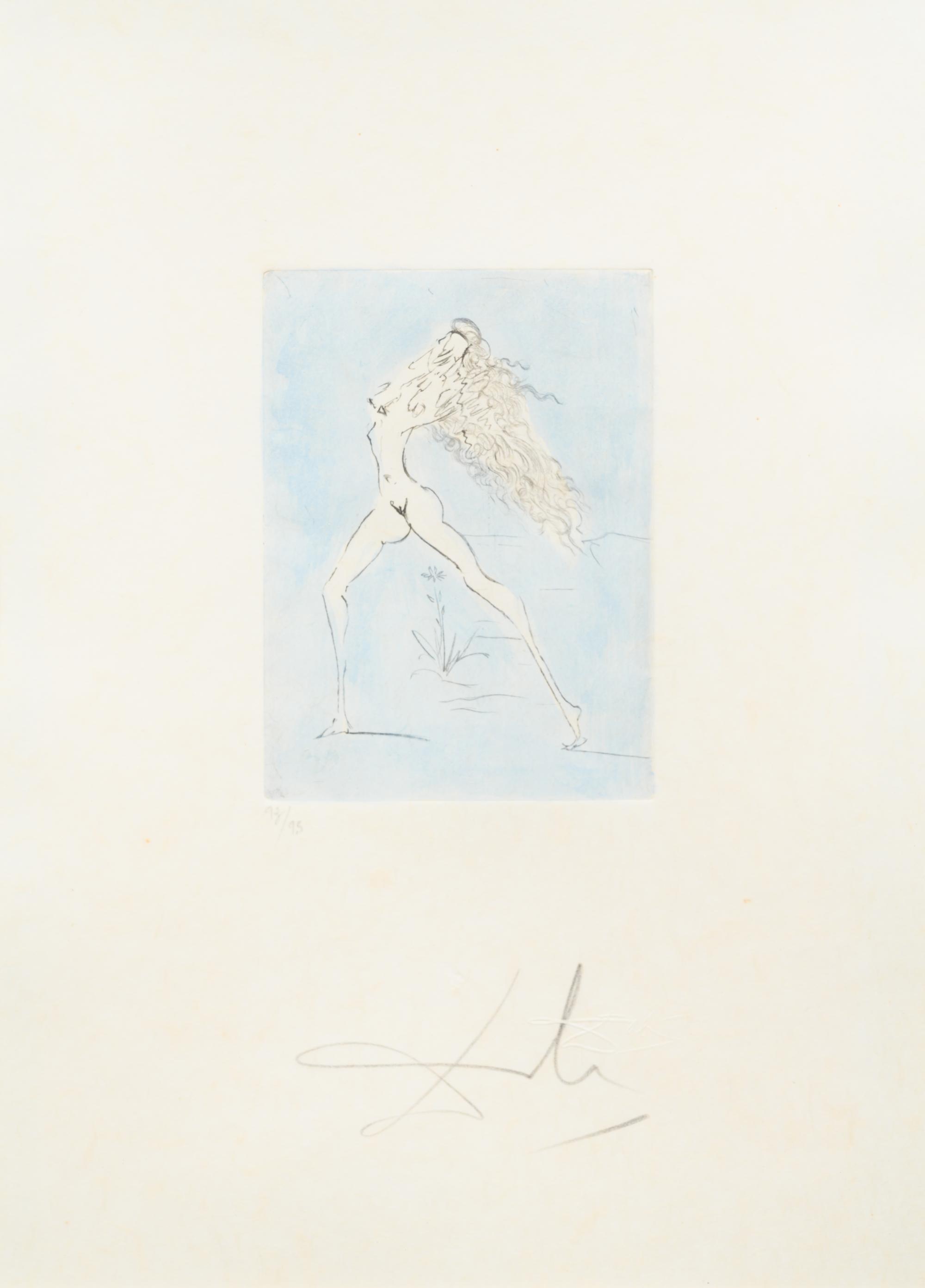 Petites Nus (from Apollonaire ) (a group of 7 prints from the portfolio of 8)