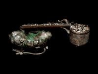 Nine Chinese Bronze Incense Wares