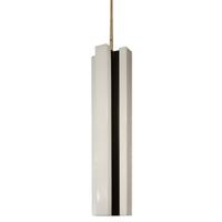 A Set of Three Mid-Century Plastic Light Fixtures 12" W x 12" D x 51" H — Germany, Mid-20th Century