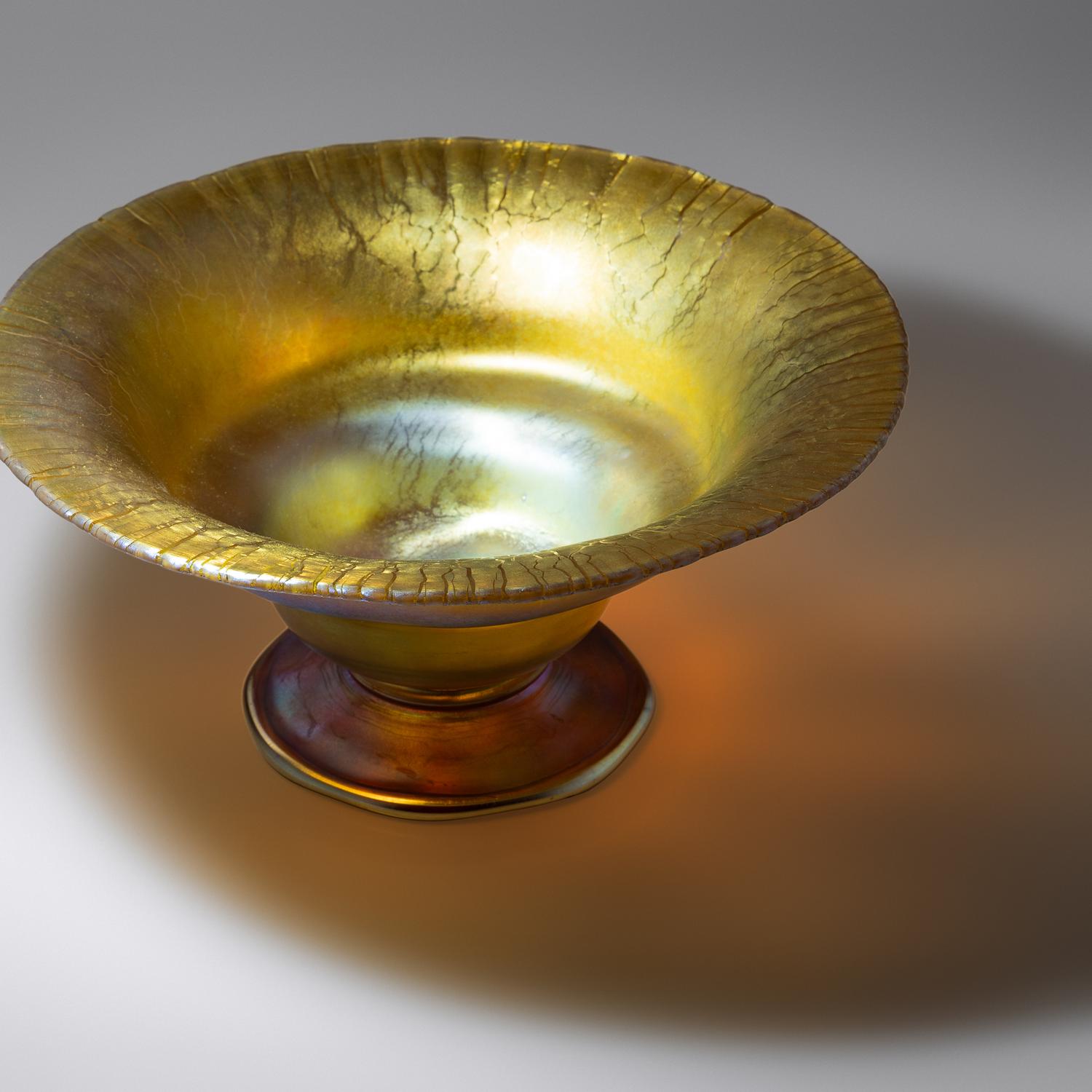 An Important Favrile bowl for Tiffany Studios