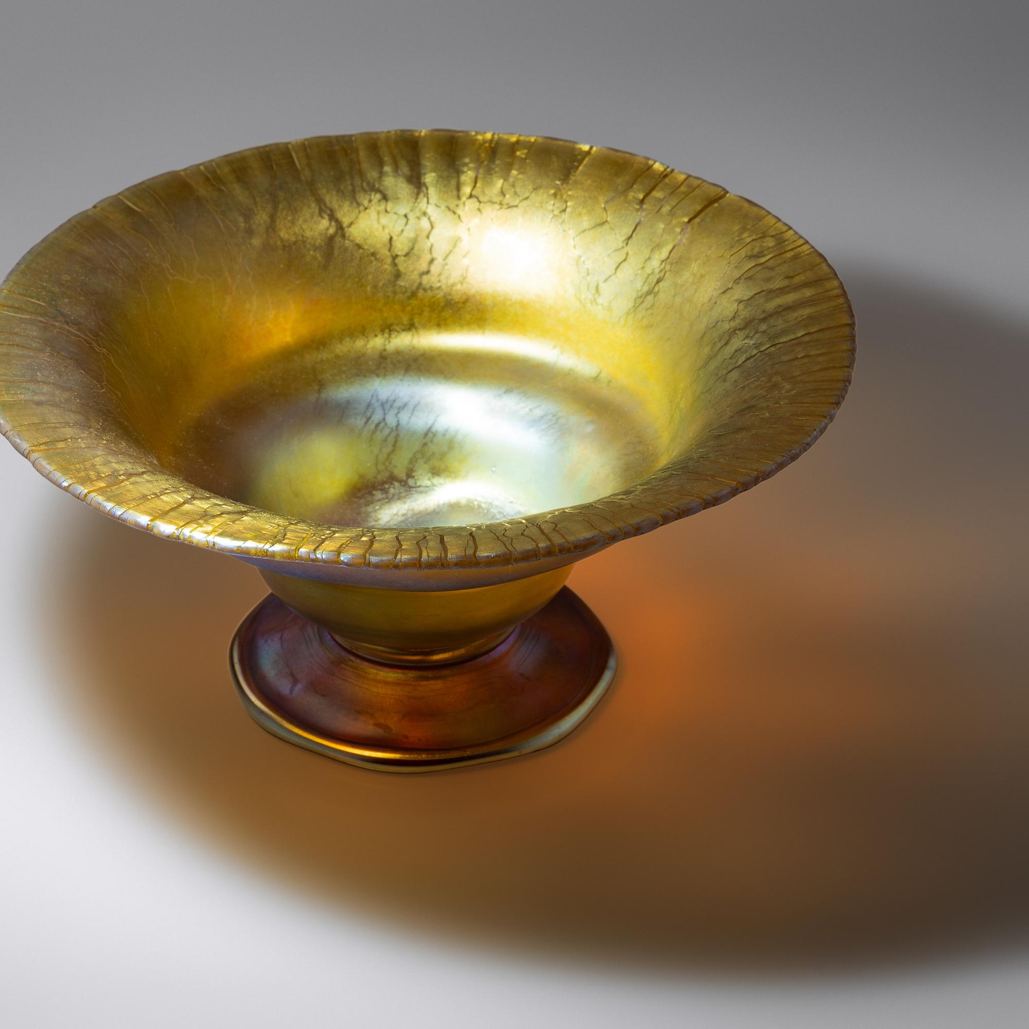 An Important Favrile bowl for Tiffany Studios