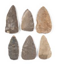 A Group of Smaller Adena Leaf-shaped Blades