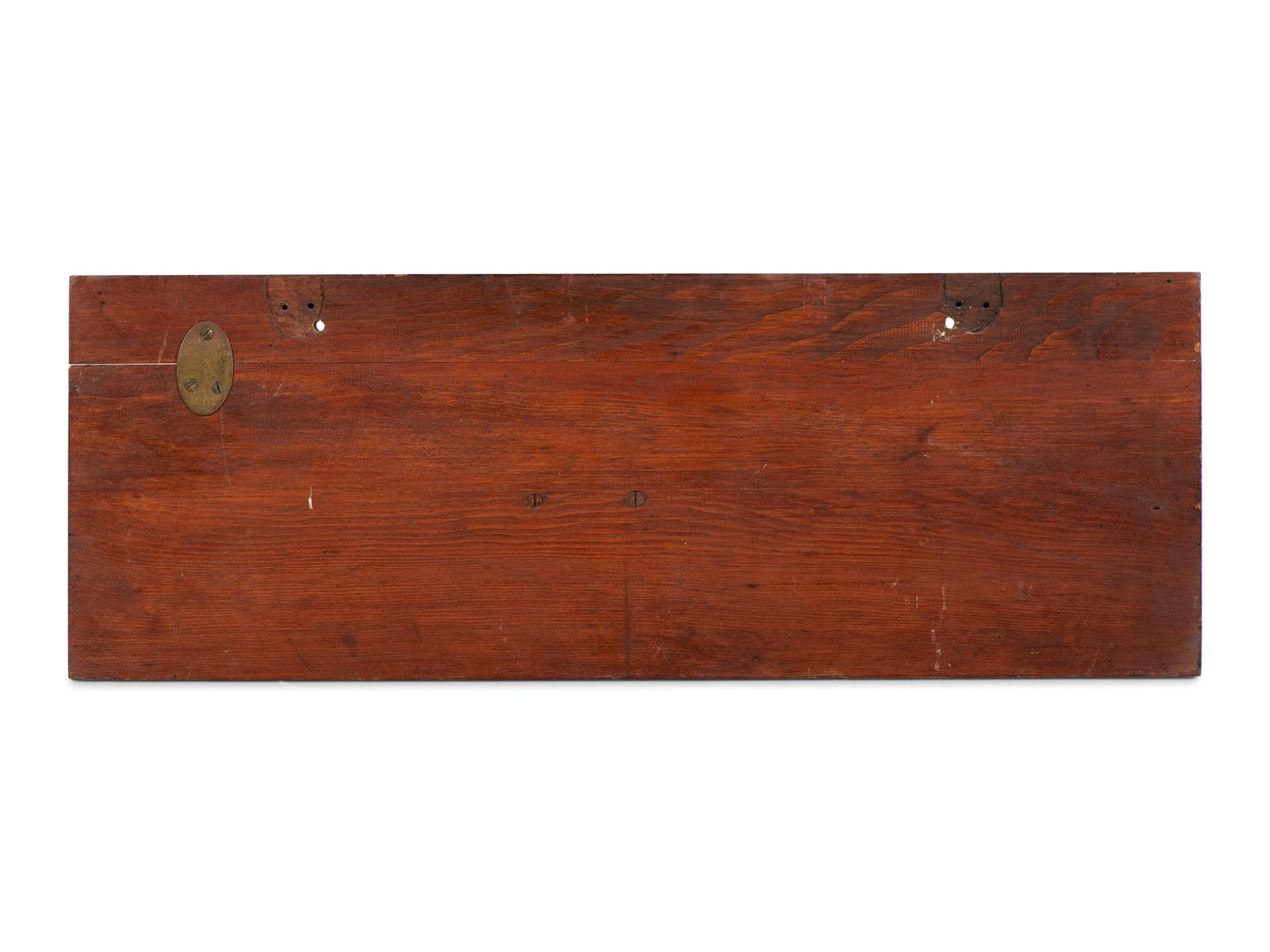 Two Mounted Half Hull Models