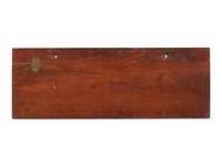 Two Mounted Half Hull Models