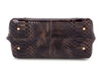 Salvatore Ferragamo Brown Python Bag, 2000s