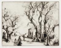 Old Mesilla , Artist's Proof