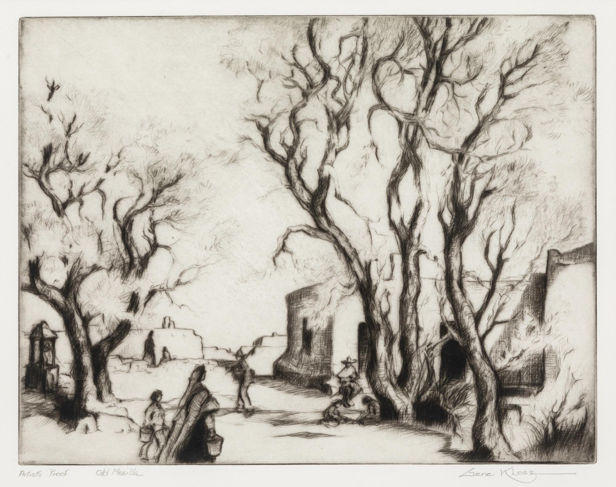 Old Mesilla , Artist's Proof