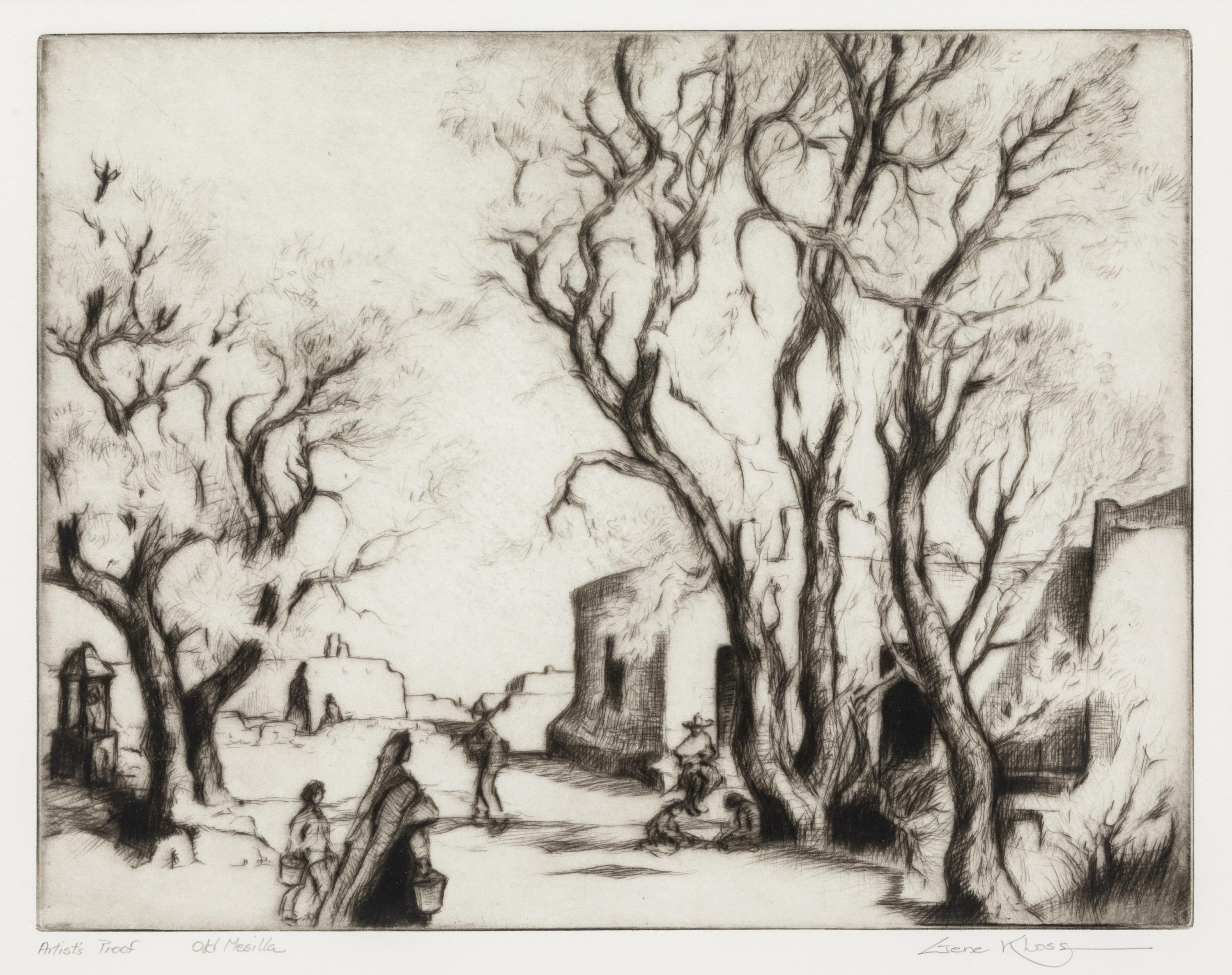 Old Mesilla , Artist's Proof