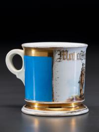 A Lawyer's Porcelain Occupational Shaving Mug