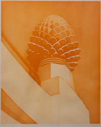 Frances Myers, (Wisconsin, b. 1938), Remembrance of Vanues, 1973