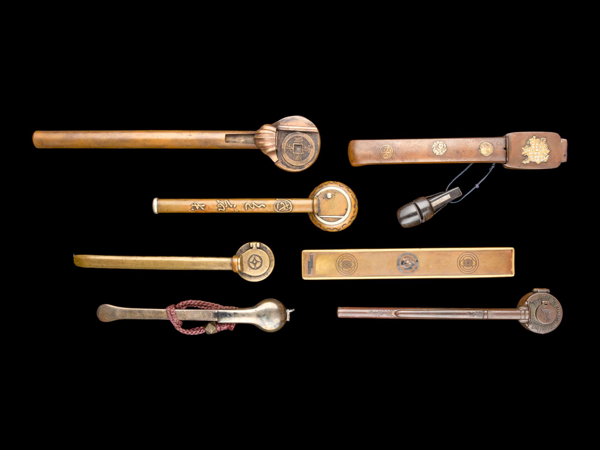 Seven Japanese Portable Writing Sets, Yatate