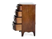 A Georgian Inlaid Bowfront Chest of Drawers