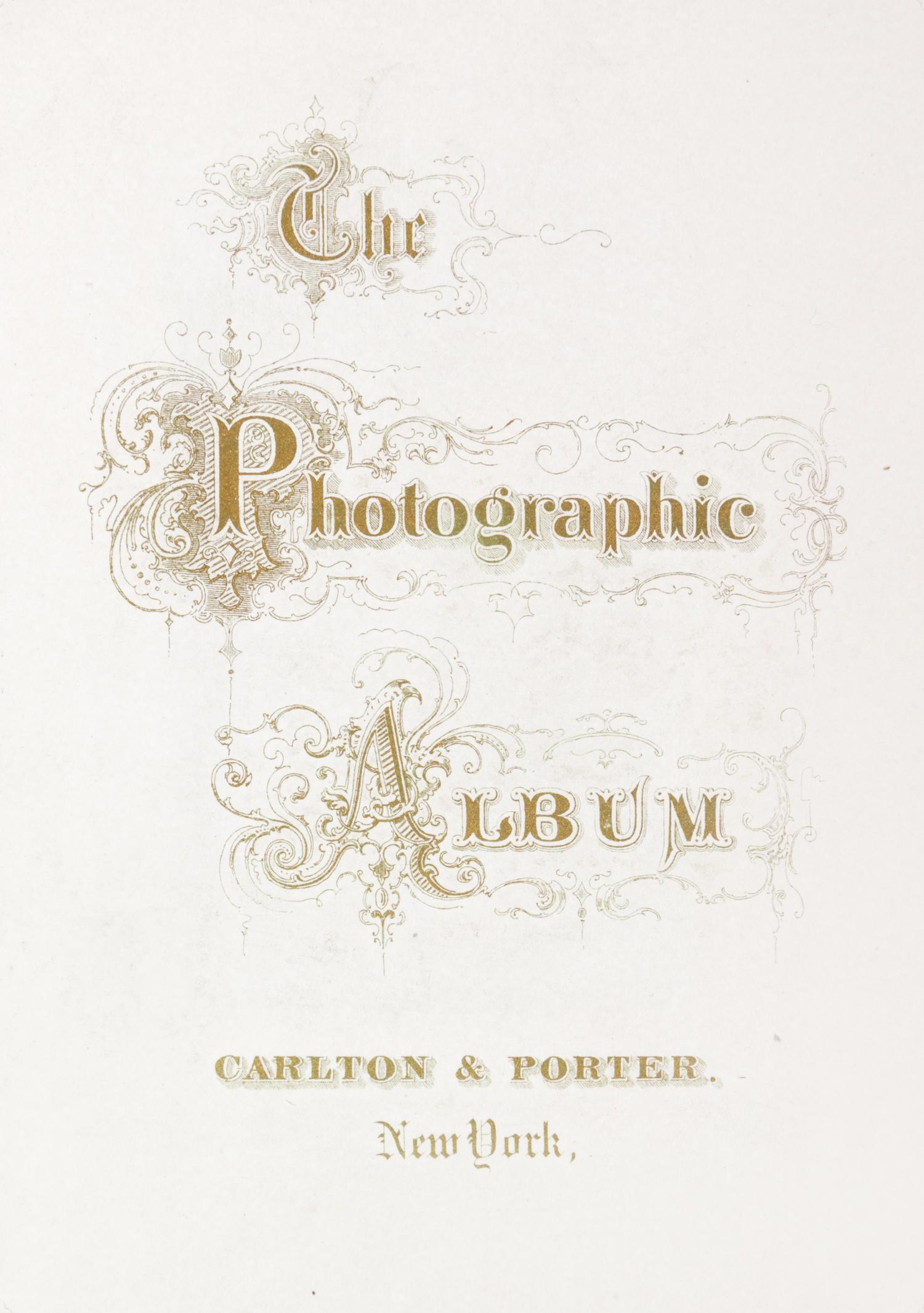 (CIVIL WAR) Carte-de-visite album of Civil War generals, including 46 photographs.