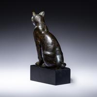 An Egyptian Bronze Cat