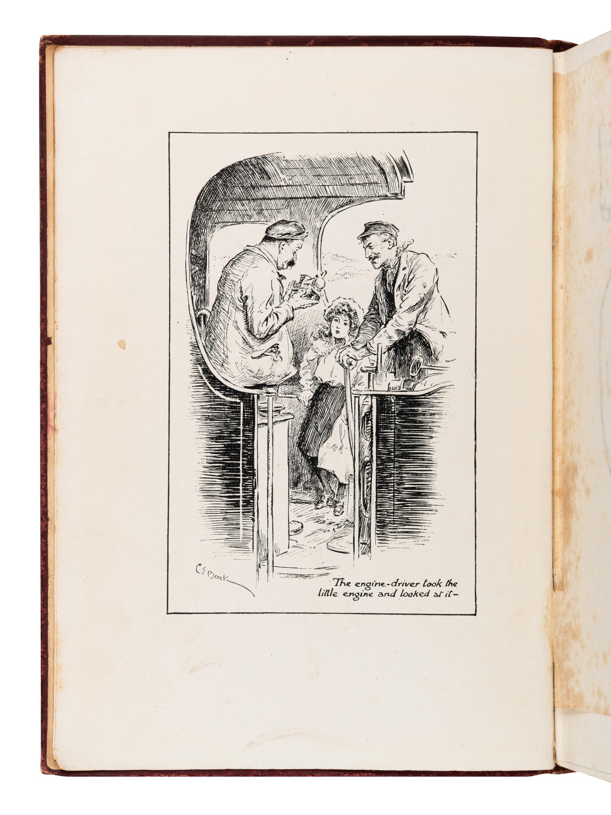 NESBIT, Edith (1858-1924). Railway Children. London: Wells Gardner, Darlton, & Co., 1906.