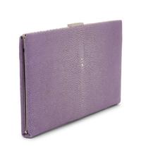 Judith Leiber Purple Stingray Clutch, 2000s