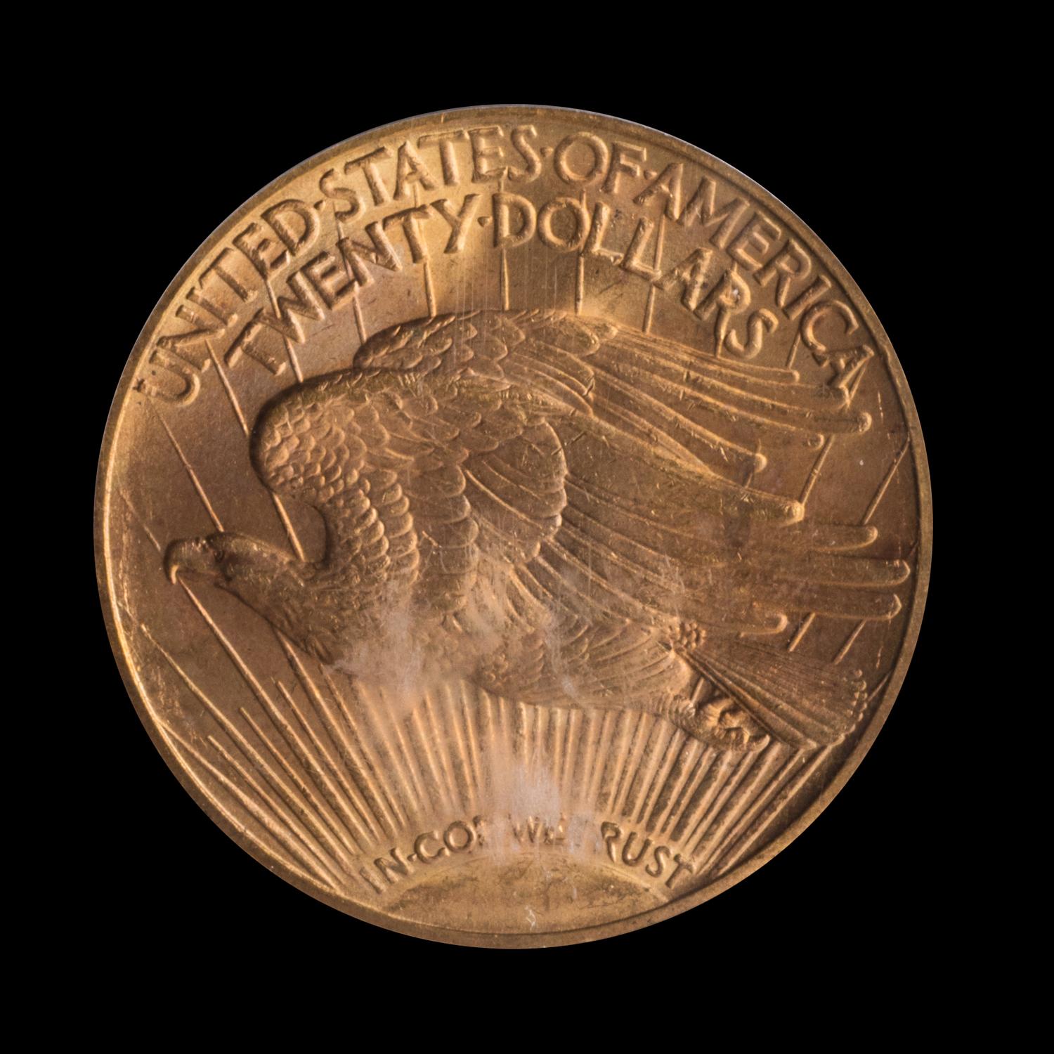 A United States 1923 St. Gaudens $20 Gold Coin