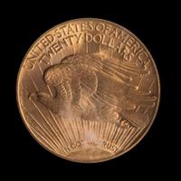A United States 1923 St. Gaudens $20 Gold Coin