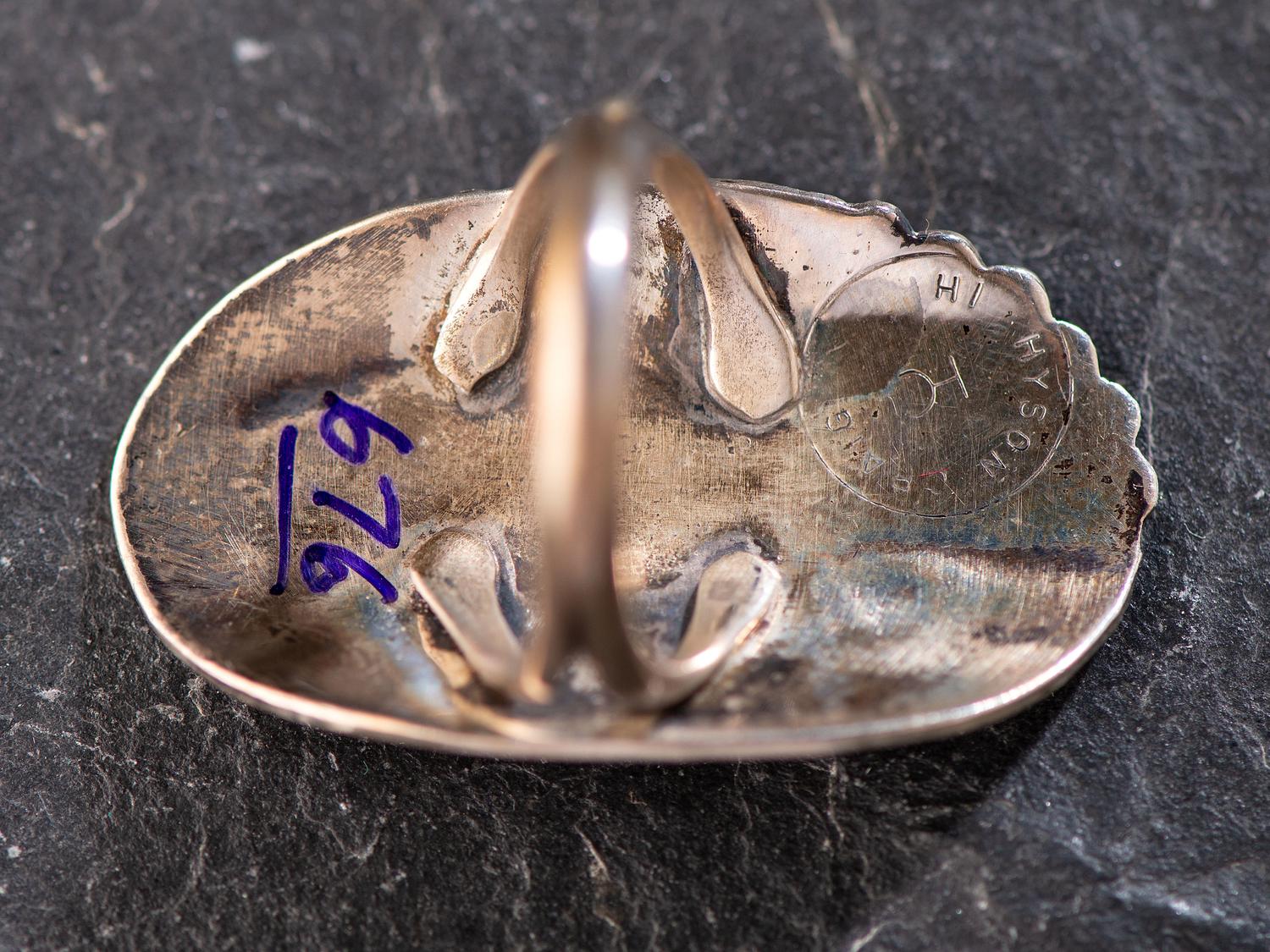 Silver Clip Earrings and Ring