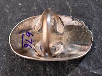 Silver Clip Earrings and Ring