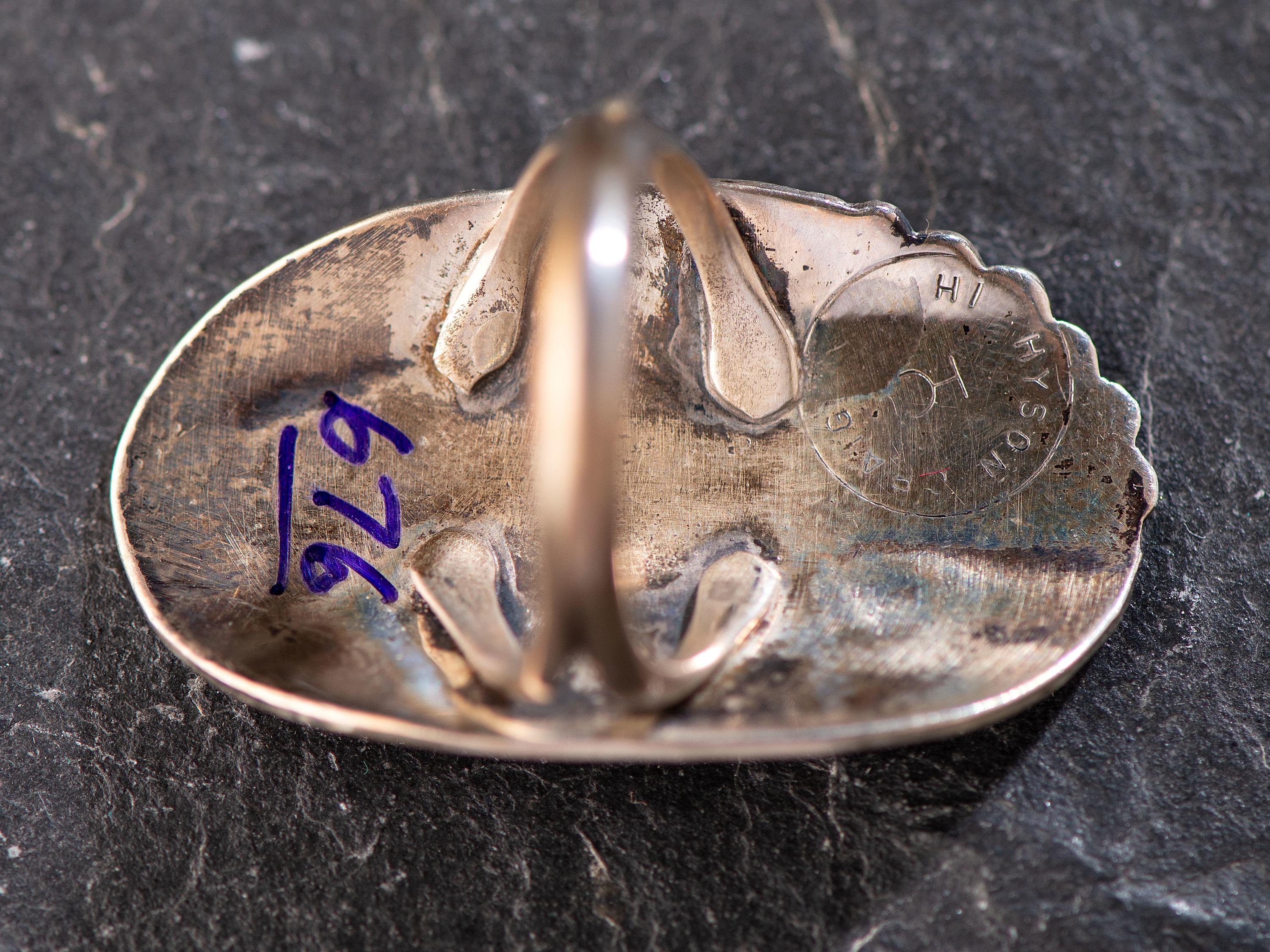 Silver Clip Earrings and Ring