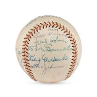 A 1964 Seattle Rainers Team Signed Autograph Baseball