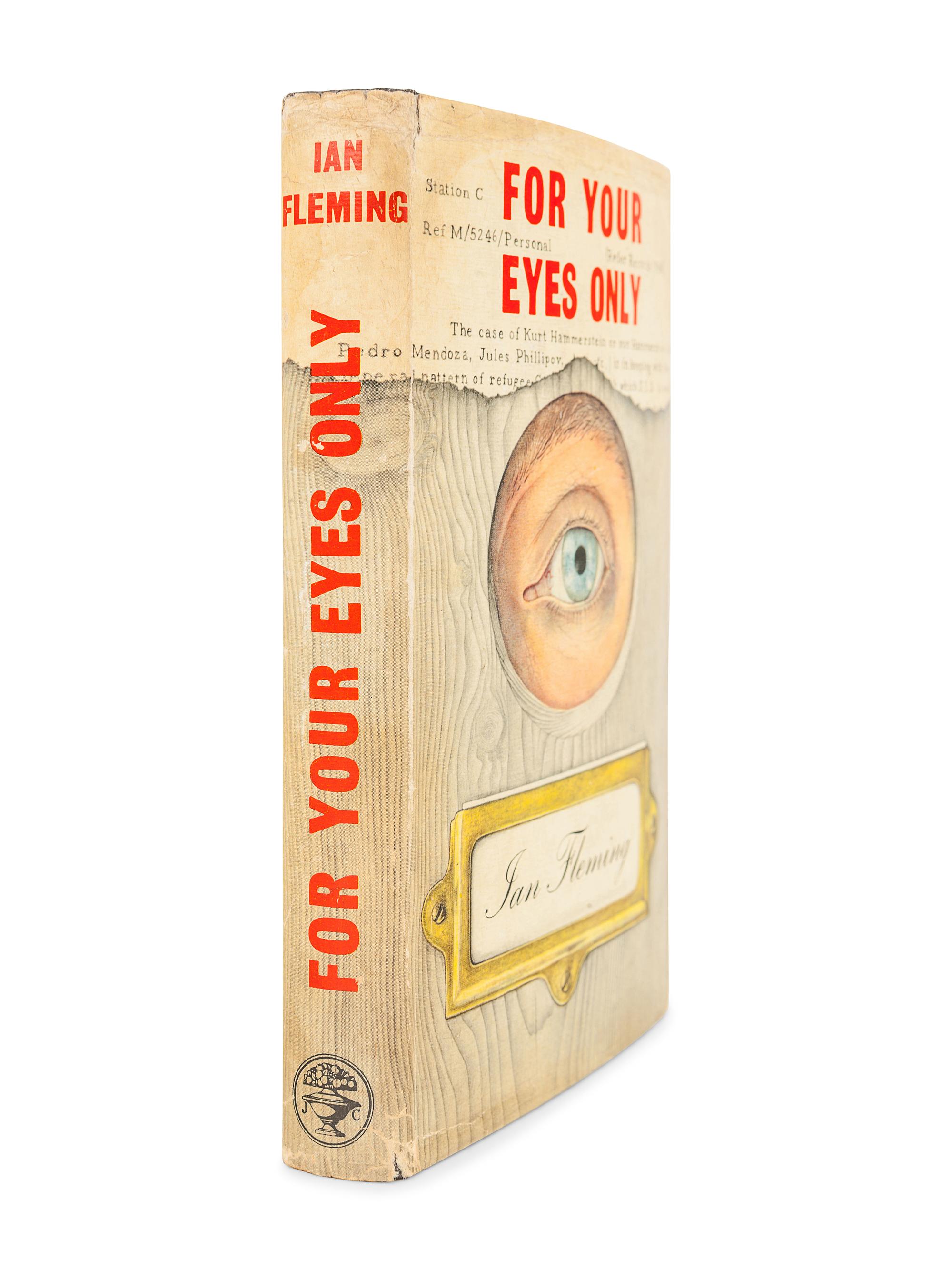 FLEMING, Ian (1908-1964). For Your Eyes Only . London: Jonathan Cape, 1960.