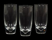 A Set of Twelve Steuben Highball Glasses