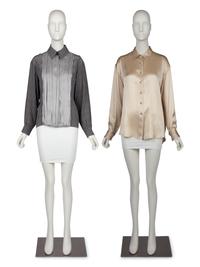 Two Chanel Silk Tops, 2010s