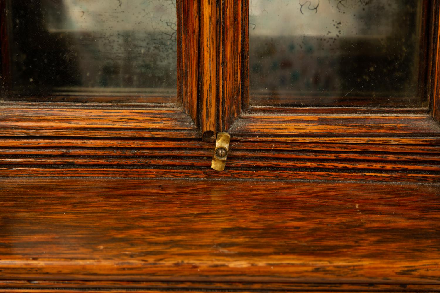 An American Oak Salesman Sample Step- Back Cupboard — 19TH/20TH CENTURY