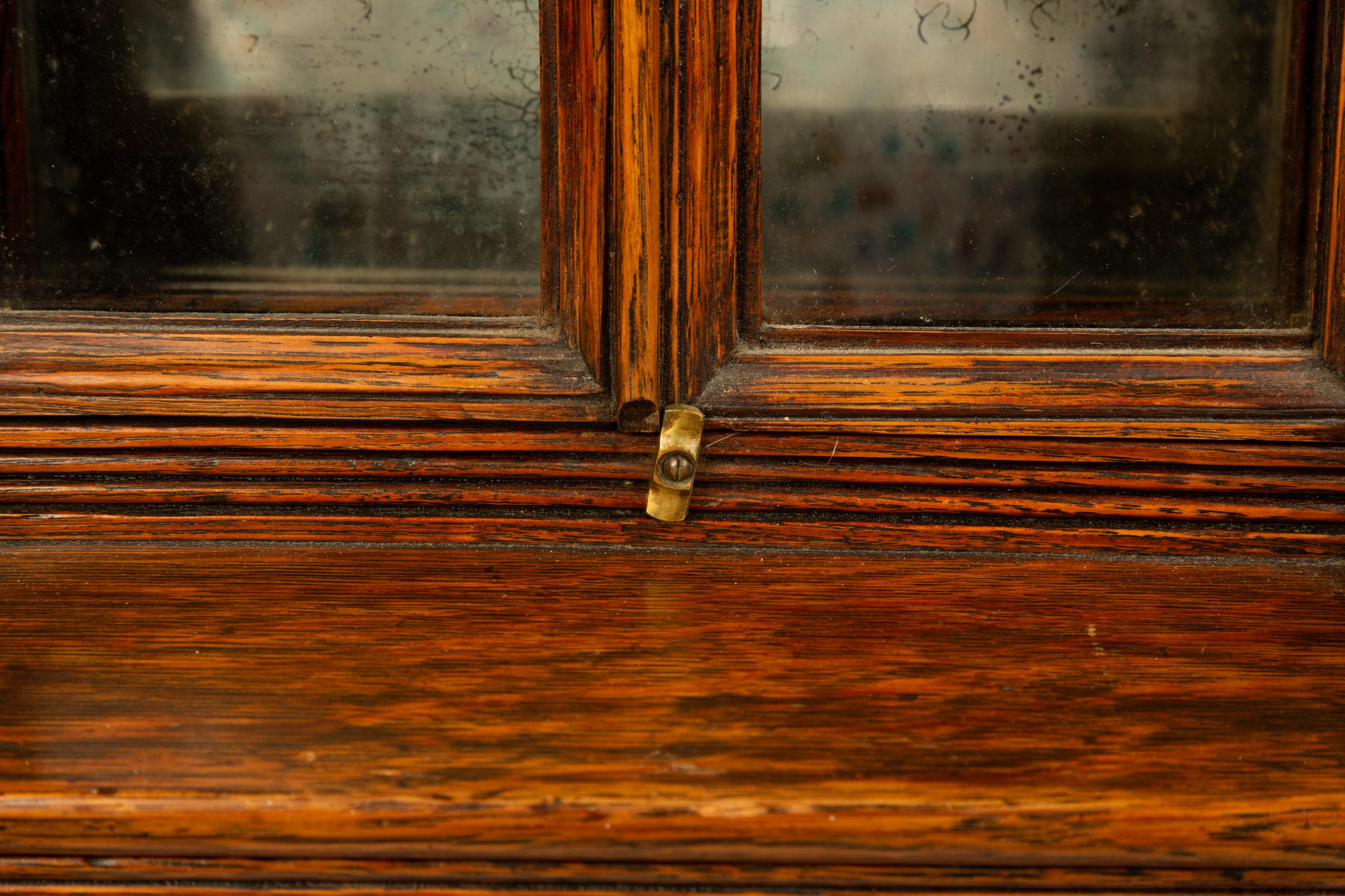 An American Oak Salesman Sample Step- Back Cupboard — 19TH/20TH CENTURY