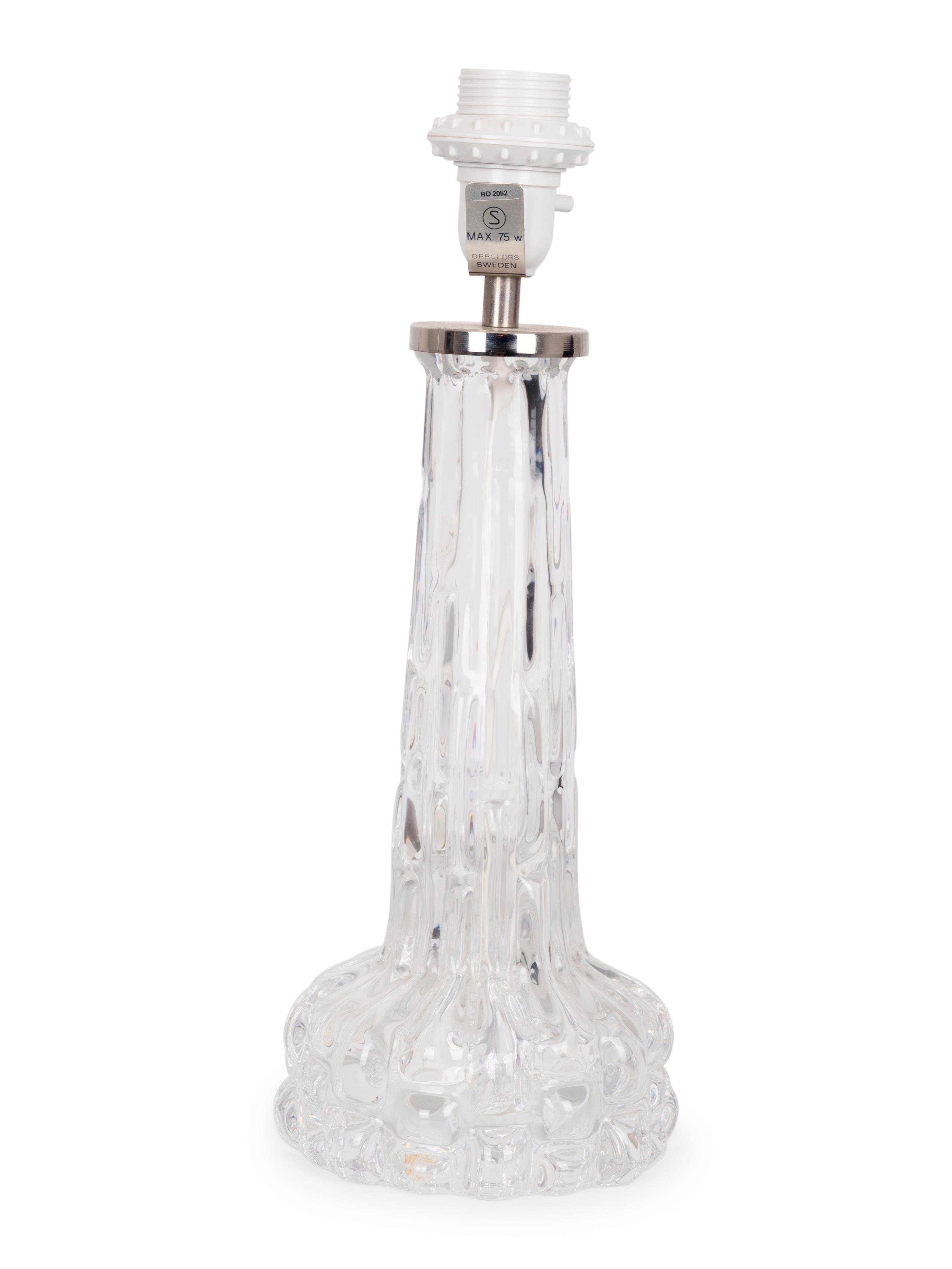 Table Lamp, c. 1965 Orrefors, Sweden