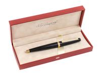 An S.T. Dupont Ellipsis: Composite Noir Fountain Pen