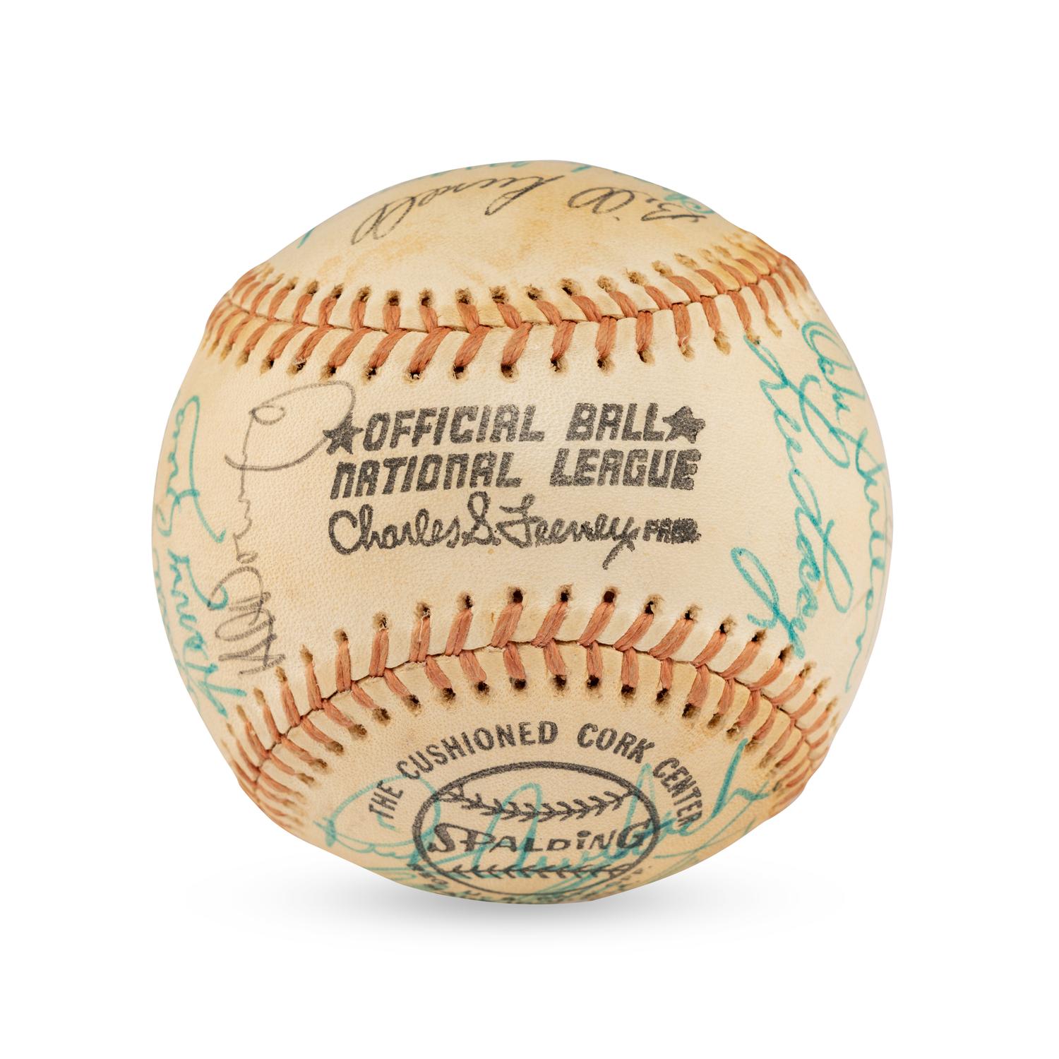 A 1975 Los Angeles Dodgers Team Signed Autograph Baseball (PSA Letter of Authenticity)