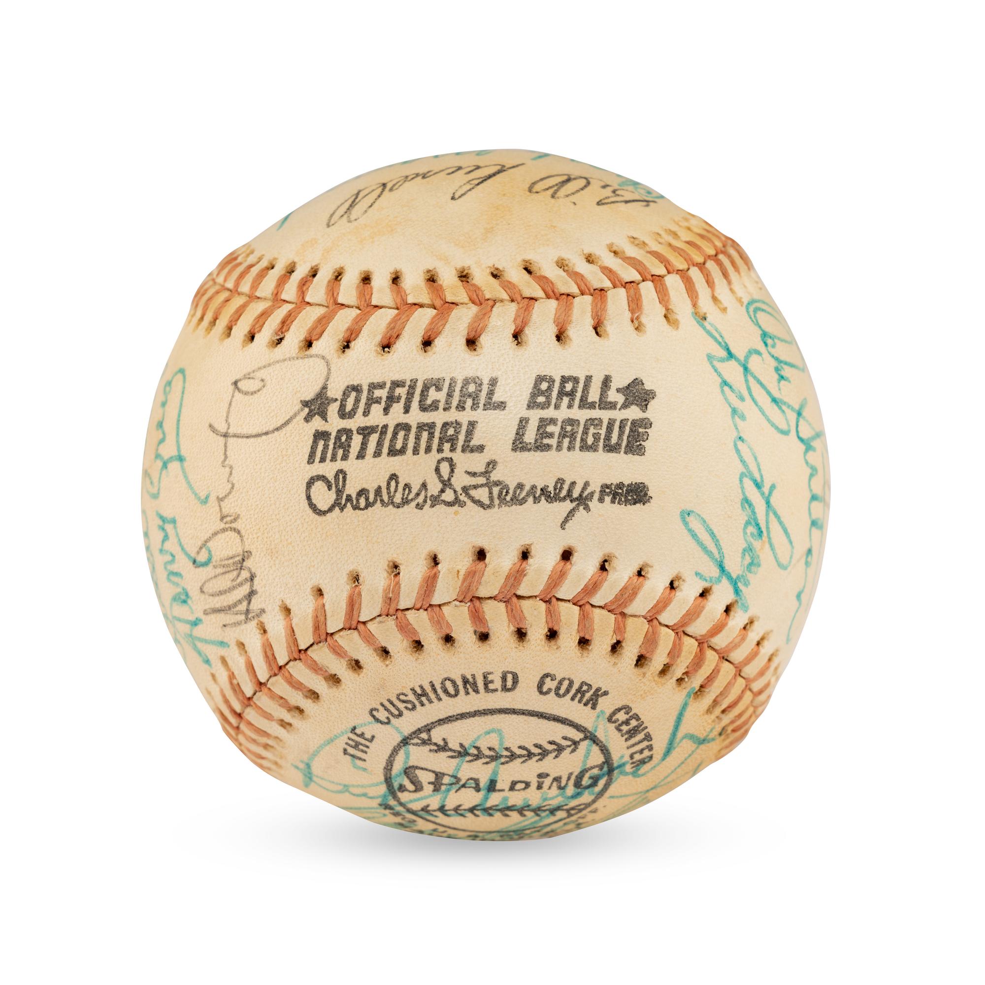 A 1975 Los Angeles Dodgers Team Signed Autograph Baseball (PSA Letter of Authenticity)