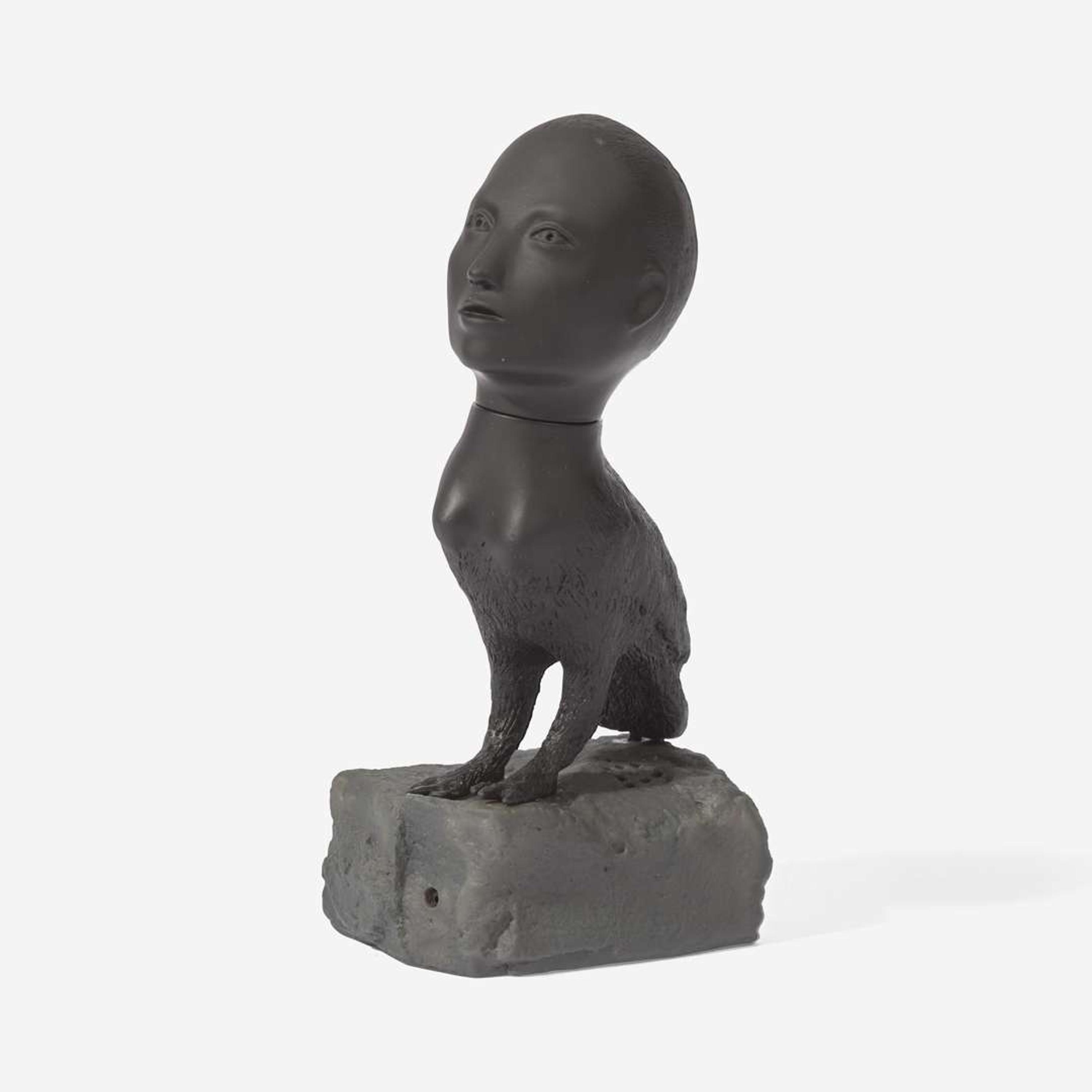 Kiki Smith (American, b. 1954) and Donald Rubinstein (American, b. 1952) "Singing Siren", USA, 2003