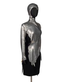 Katharine Hepburn Christopher Strong Walter Plunkett Mesh Cap and Gown, and Gouache Illustration, 1933