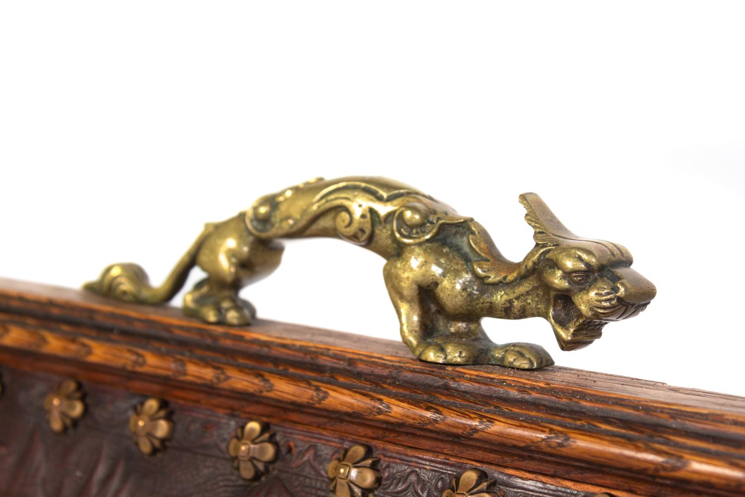 A Set of Six Spanish or Italian Baroque Style Dining Chairs
