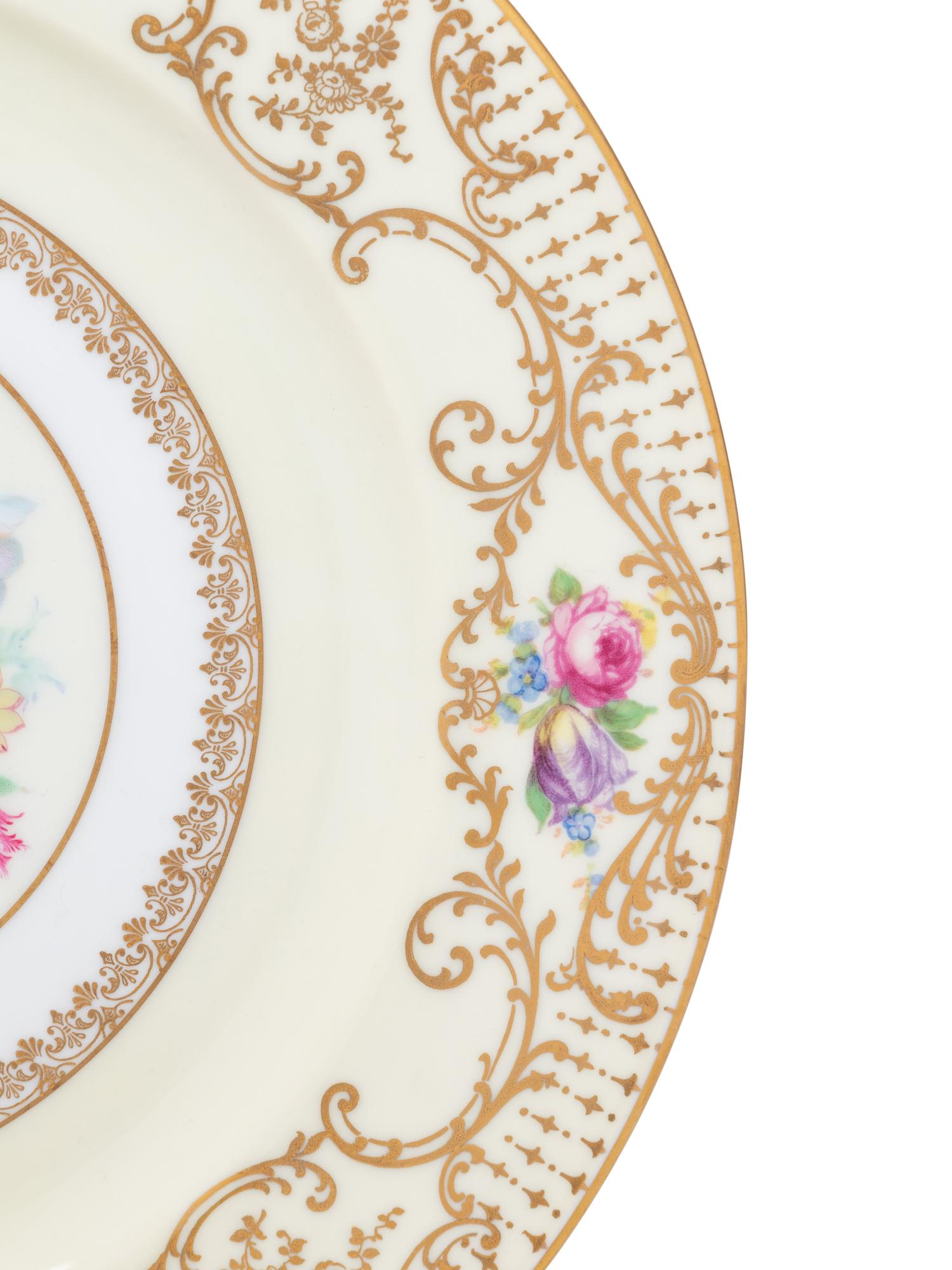 A Set of Eight Rosenthal Porcelain Chargers