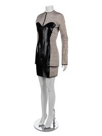 Geoffrey Beene Sequined Skirt Ensemble, 1980-90s